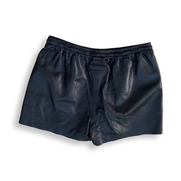 Tom Ford leather black shorts size 42 - Picture 2 of 9